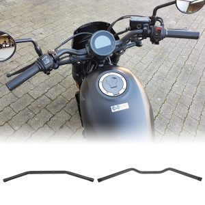 motorcycle with high handlebars