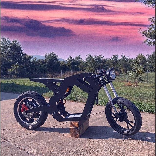 homemade electric motorcycle