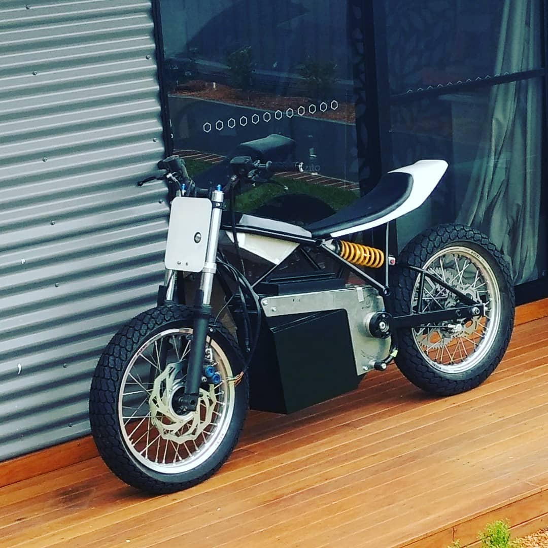 homemade electric motorcycle