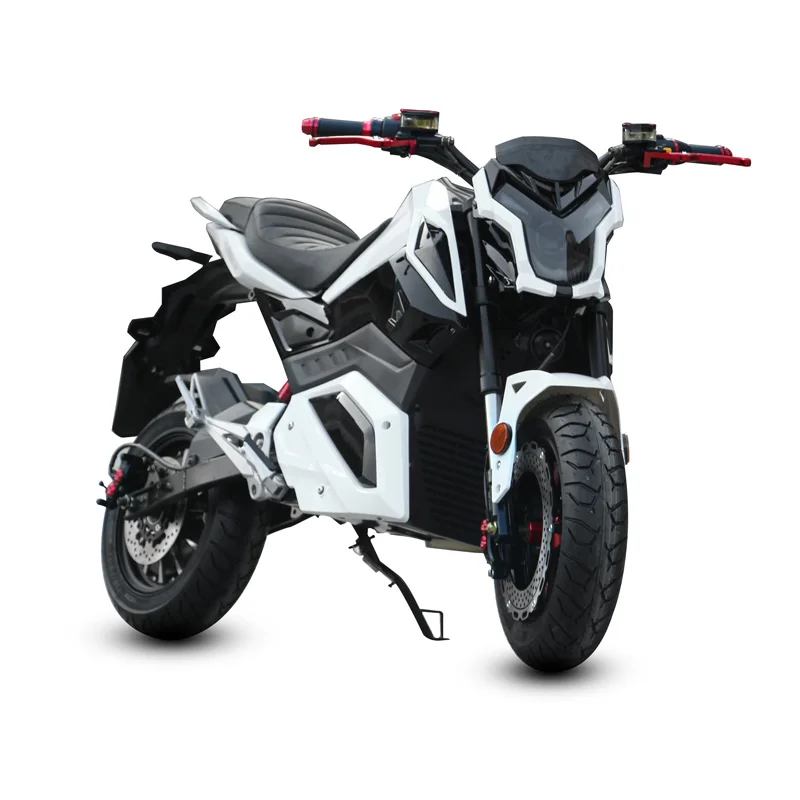 an electric motorcycle