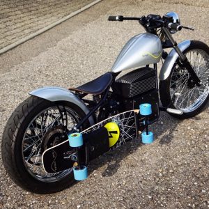 electric bobber motorcycle